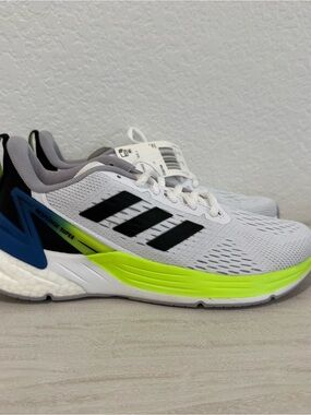 Adidas running Response Super kids shoes FX6744 White Black Green size 4.5 new